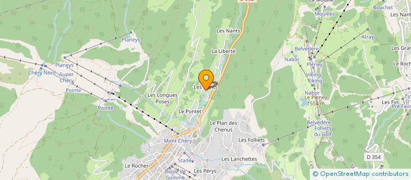 localisation de l'entreprise MONSIEUR CEDRIC VAN DUFFEL à LES GETS