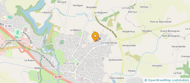 localisation de l'entreprise MONSIEUR CEDRIC VAN KERKHOVE à MUZILLAC