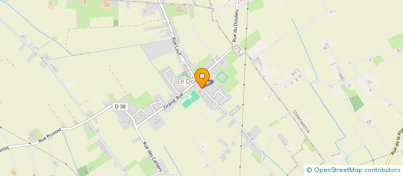 localisation de l'entreprise MONSIEUR CEDRIC VANDERSWAEN  LAVENTIE