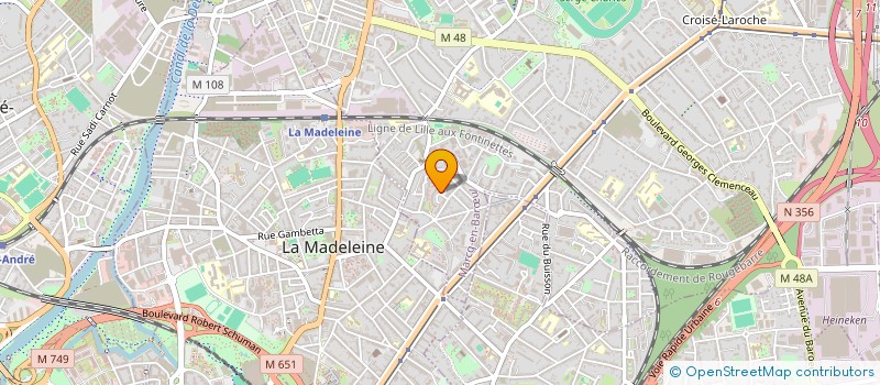 localisation de l'entreprise MONSIEUR CEDRIC VANDEVRAYE à MARCQ-EN-BARŒUL