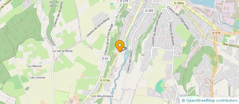 localisation de l'entreprise MONSIEUR CEDRIC VANHOUTTE  HONFLEUR