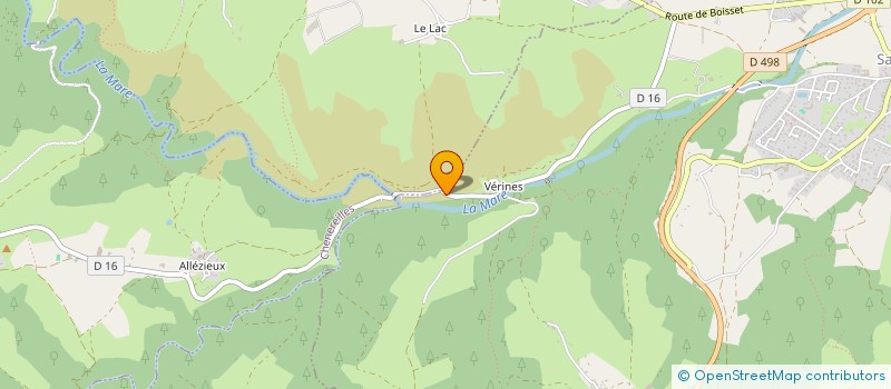 localisation de l'entreprise MONSIEUR CEDRIC VARENNE  SAINT-MARCELLIN-EN-FOREZ