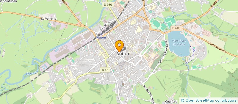 localisation de l'entreprise MONSIEUR CEDRIC VAUDELIN à AUTUN