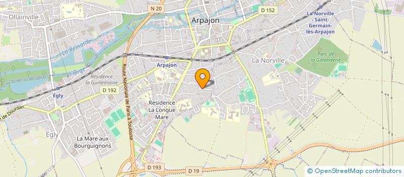 localisation de l'entreprise MONSIEUR CEDRIC VAYSSE à ARPAJON