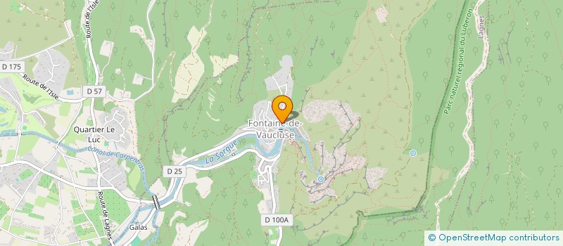 localisation de l'entreprise MONSIEUR CEDRIC VELLA  FONTAINE-DE-VAUCLUSE