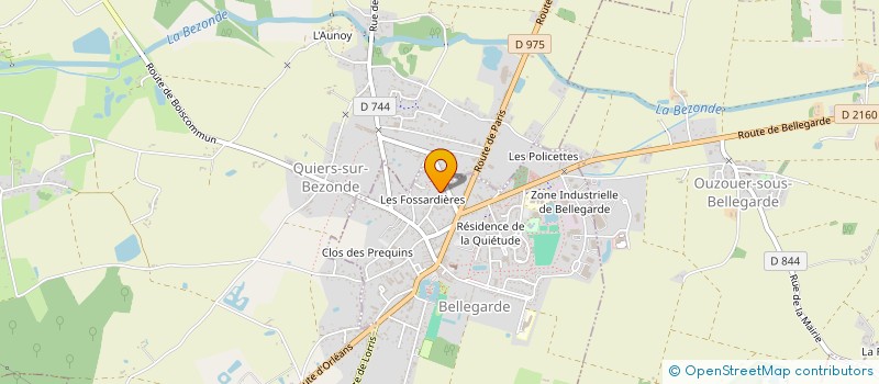 localisation de l'entreprise MONSIEUR CEDRIC VENON  BELLEGARDE
