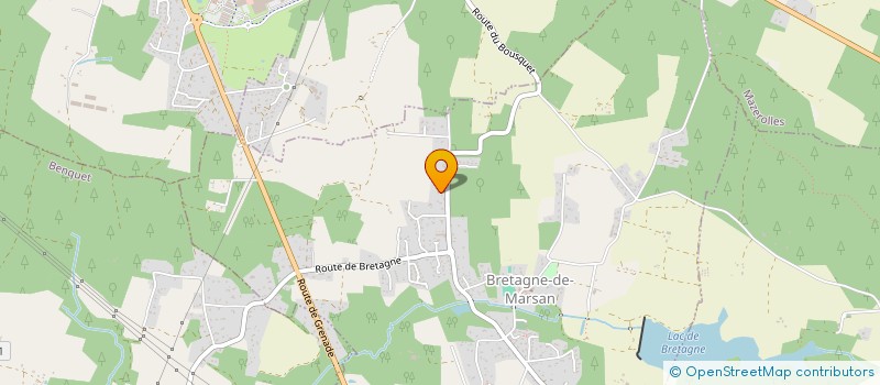 localisation de l'entreprise MONSIEUR CEDRIC VERNIERES  BRETAGNE-DE-MARSAN