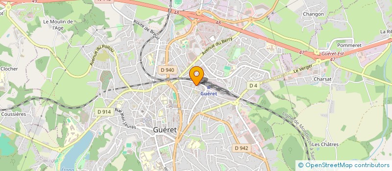 localisation de l'entreprise MONSIEUR CEDRIC VERRIER  SAINT-JULIEN-LE-CHATEL