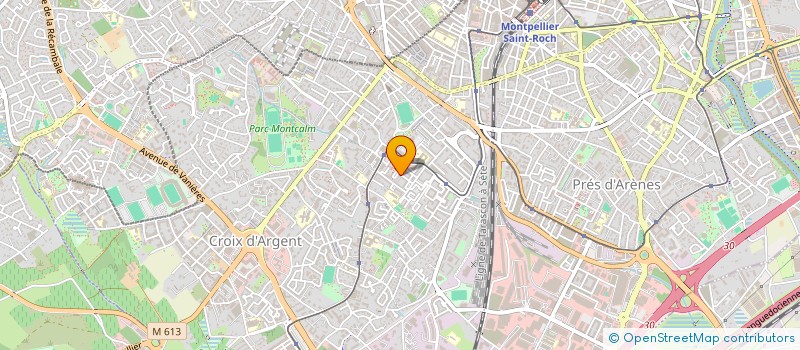 localisation de l'entreprise MONSIEUR CEDRIC VERRON à MONTPELLIER