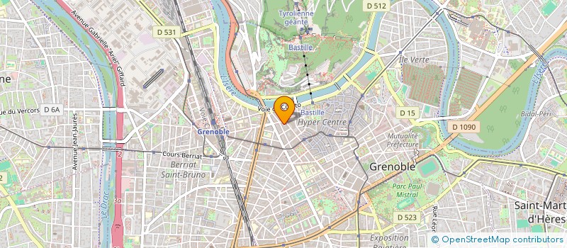 localisation de l'entreprise MONSIEUR CEDRIC VETTRAINO  GRENOBLE