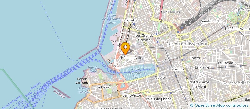 localisation de l'entreprise MONSIEUR CEDRIC VIENNOT à MARSEILLE