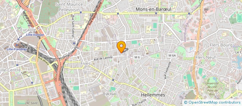 localisation de l'entreprise MONSIEUR CEDRIC VILLAIN à LILLE