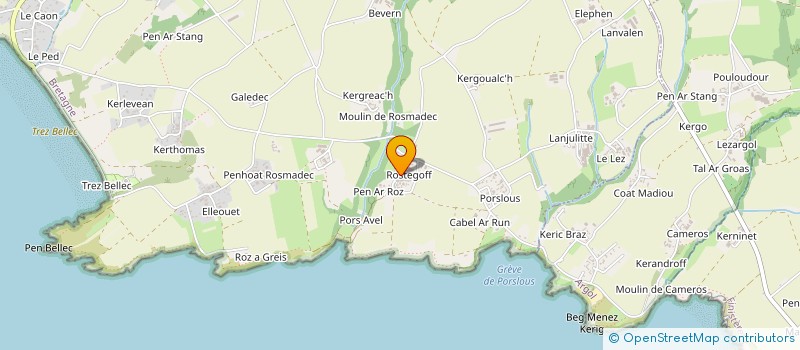 localisation de l'entreprise MONSIEUR CEDRIC VINCENT à TELGRUC-SUR-MER