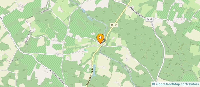 localisation de l'entreprise MONSIEUR CEDRIC VINGTAN  ESTANG