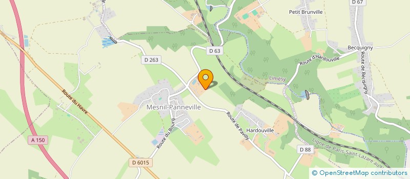 localisation de l'entreprise MONSIEUR CEDRIC VITCOQ  MESNIL-PANNEVILLE