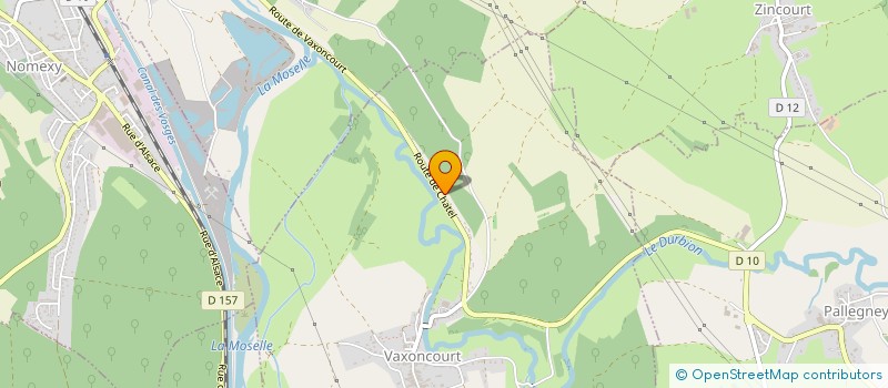 localisation de l'entreprise MONSIEUR CEDRIC VOIRIN  VAXONCOURT