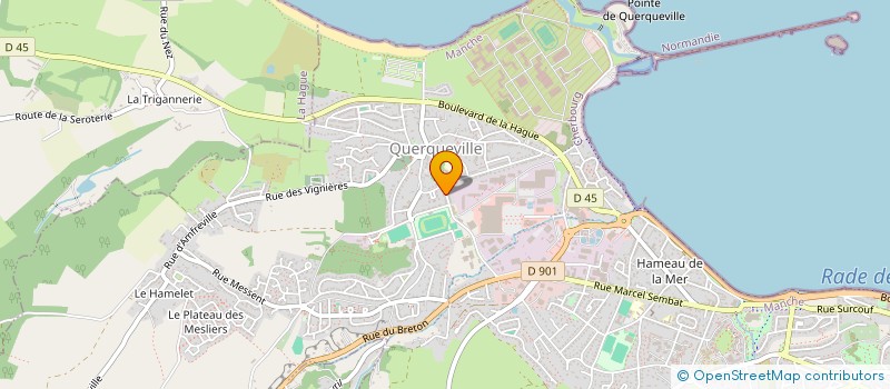 localisation de l'entreprise MONSIEUR CEDRIC VOISIN  CHERBOURG-EN-COTENTIN