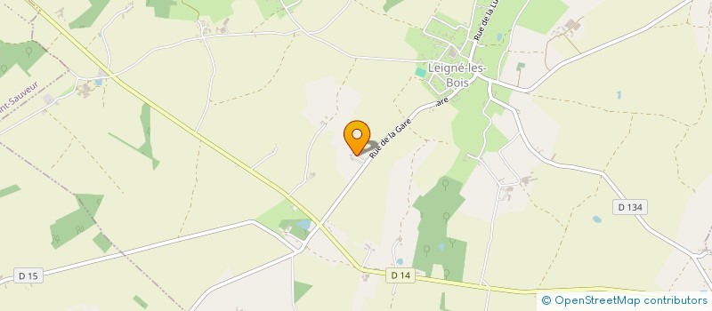 localisation de l'entreprise MONSIEUR CEDRIC VOLATRON à LEIGNE-LES-BOIS