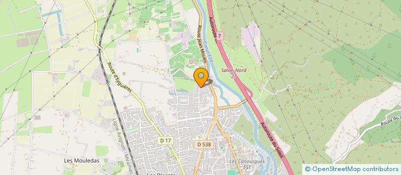 localisation de l'entreprise MONSIEUR CEDRIC VUILLAUME  SALON-DE-PROVENCE