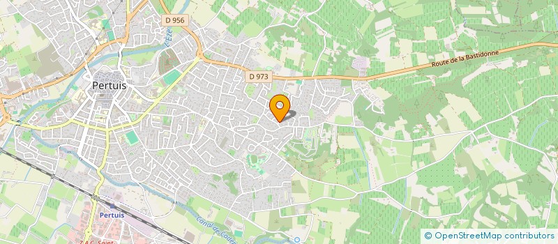 localisation de l'entreprise MONSIEUR CEDRIC WALTER  LA BASTIDONNE