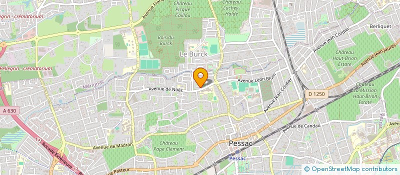 localisation de l'entreprise MONSIEUR CEDRIC WEISS  PESSAC