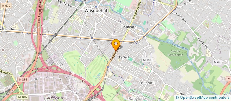 localisation de l'entreprise MONSIEUR CEDRIC WILLECOMME  VILLENEUVE-D'ASCQ