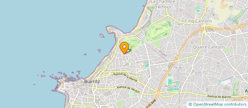 localisation de l'entreprise MONSIEUR CEDRIC WORUM à BIARRITZ