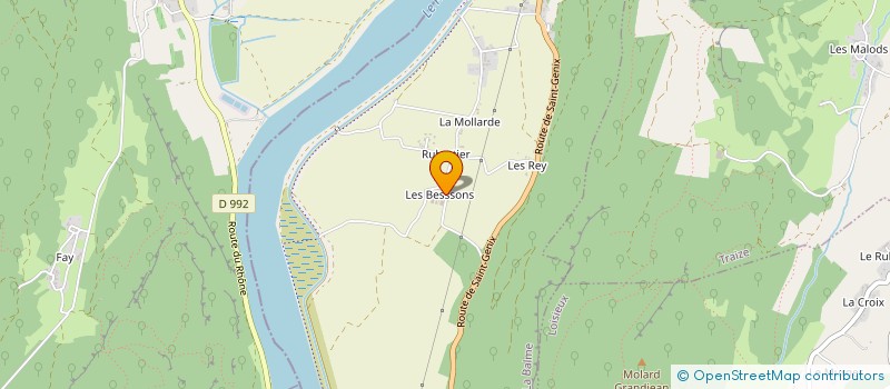 localisation de l'entreprise MONSIEUR CEDRIC WULFF  LA BALME