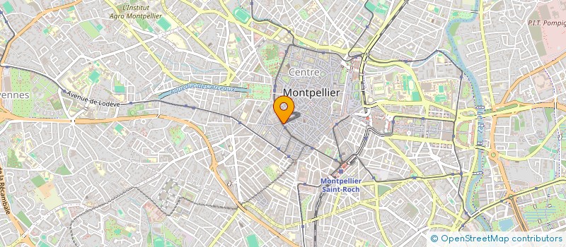 localisation de l'entreprise MONSIEUR CEDRIC WURM  MONTPELLIER