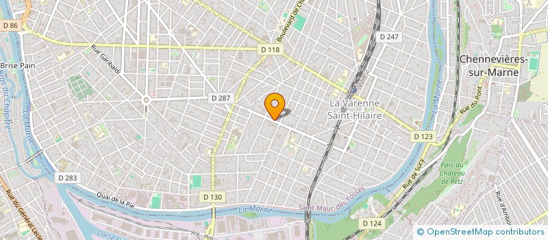 localisation de l'entreprise MONSIEUR CEDRIC ZACCARDI à SAINT-MAUR-DES-FOSSES