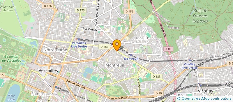 localisation de l'entreprise MONSIEUR CEDRIC ZEITTER à VERSAILLES