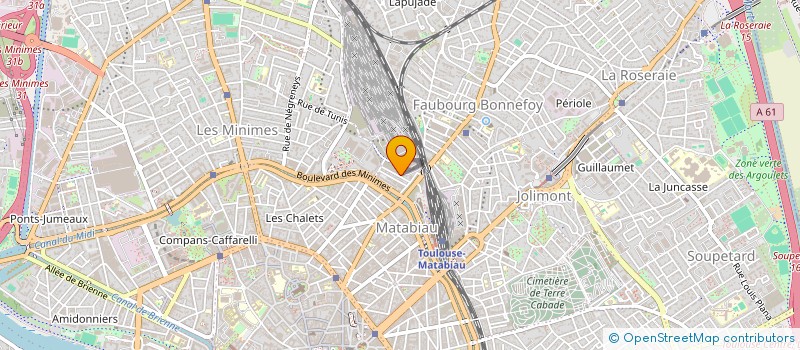 localisation de l'entreprise MONSIEUR CEDRIC ZIESSEL à TOULOUSE