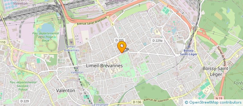 localisation de l'entreprise MONSIEUR CEDRIC ZIVEREC à LIMEIL-BREVANNES