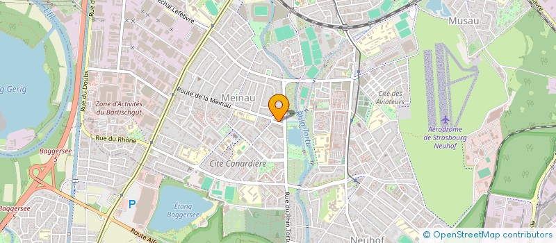 localisation de l'entreprise MONSIEUR CEDRIC ZUG  STRASBOURG