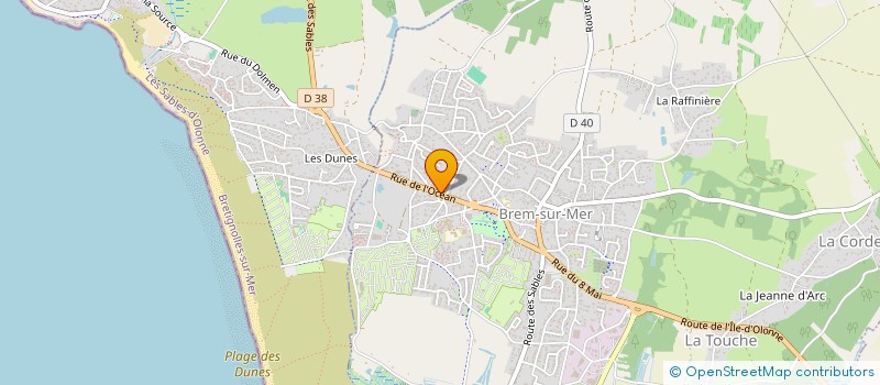 localisation de l'entreprise MONSIEUR CEDRICK AYER à BREM-SUR-MER