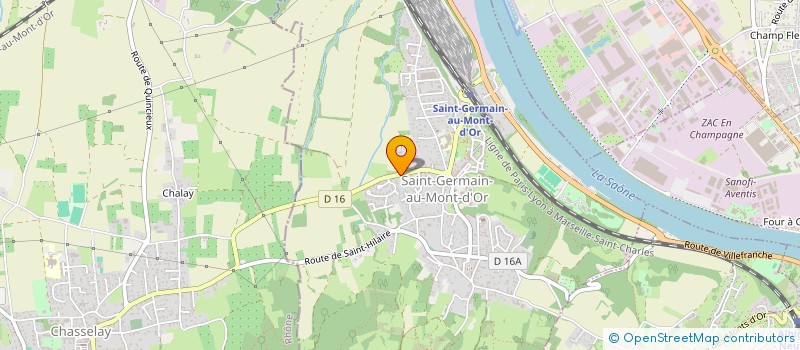 localisation de l'entreprise MONSIEUR CEDRICK BASHIR  SAINT-GERMAIN-AU-MONT-D'OR