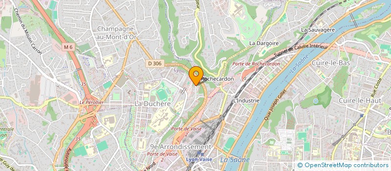 localisation de l'entreprise MONSIEUR CEDRICK BERLINGERIE  LYON