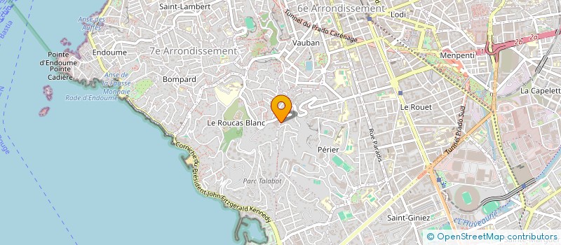 localisation de l'entreprise MONSIEUR CEDRICK BOURGEOIS à MARSEILLE