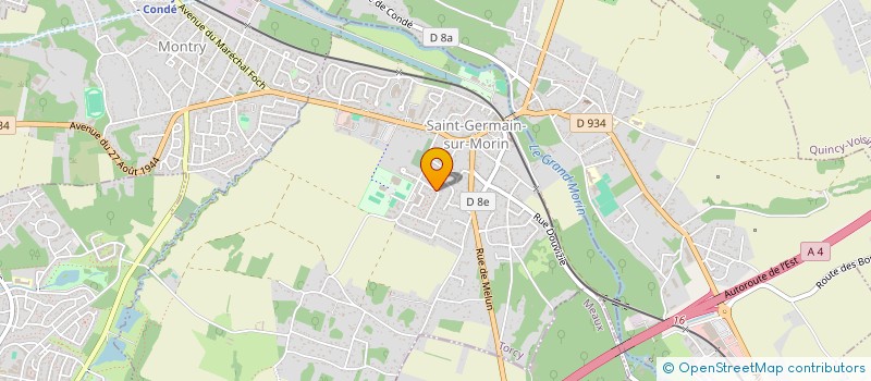 localisation de l'entreprise MONSIEUR CEDRICK BOURGOIN  SAINT-GERMAIN-SUR-MORIN