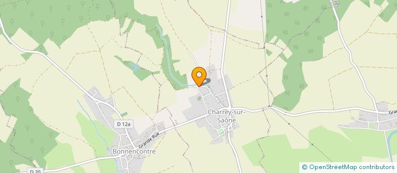 localisation de l'entreprise MONSIEUR CEDRICK CHALUMEAU  CHARREY-SUR-SAONE