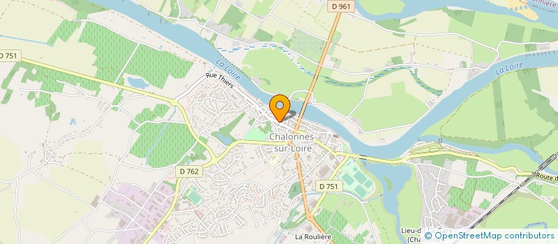 localisation de l'entreprise MONSIEUR CEDRICK CHAMPALAUNE  CHALONNES-SUR-LOIRE