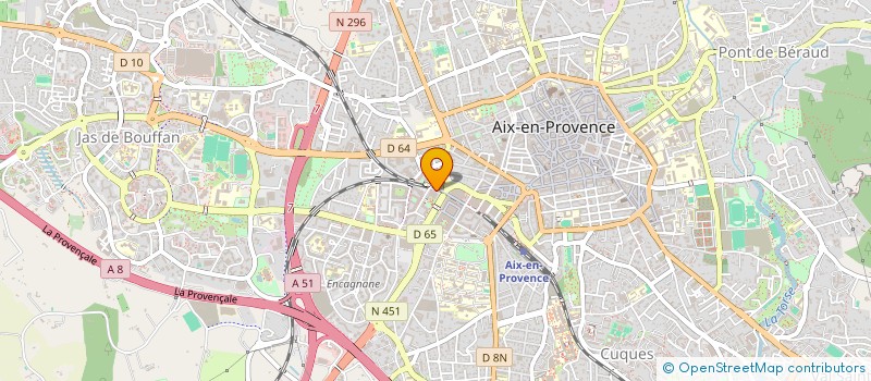 localisation de l'entreprise MONSIEUR CEDRICK DUVAL à AIX-EN-PROVENCE