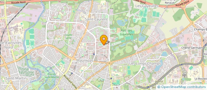 localisation de l'entreprise MONSIEUR CEDRICK FROMONT  RENNES