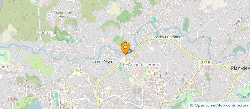 localisation de l'entreprise MONSIEUR CEDRICK GOMBAUT à MARSEILLE