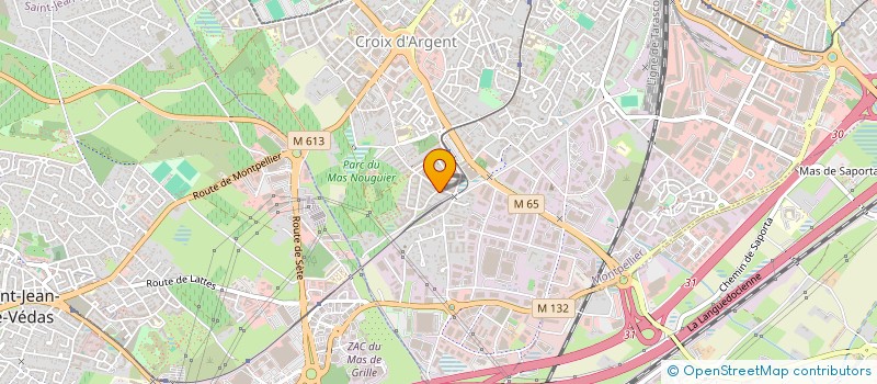 localisation de l'entreprise MONSIEUR CEDRICK HERVO à MONTPELLIER