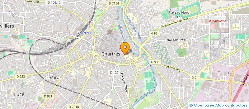 localisation de l'entreprise MONSIEUR CEDRICK MEVIL à CHARTRES