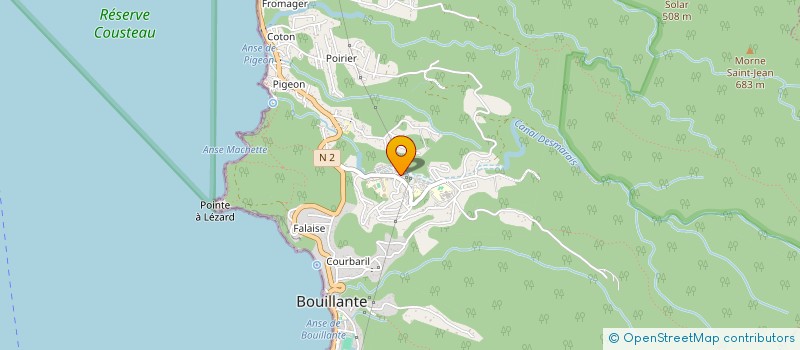 localisation de l'entreprise MONSIEUR CEDRICK POMMIER à BOUILLANTE