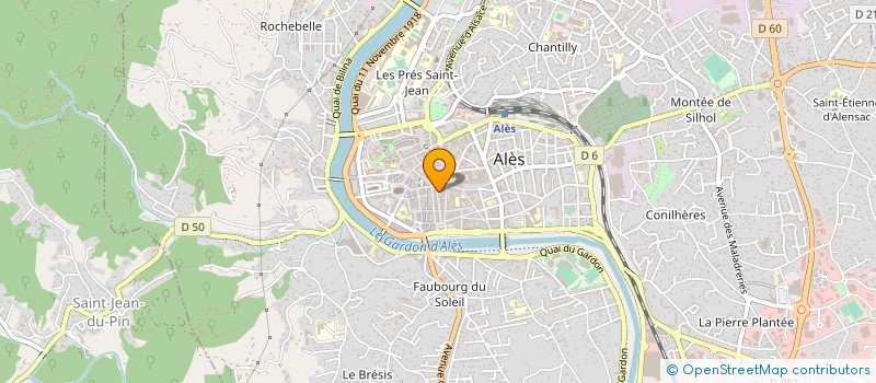 localisation de l'entreprise MONSIEUR CEDRIK BELKHITER à ALES
