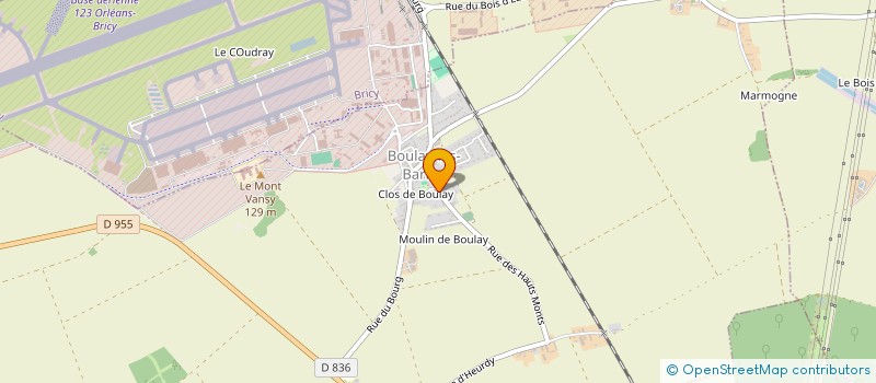 localisation de l'entreprise MONSIEUR CEDRIK LAMY à BOULAY-LES-BARRES