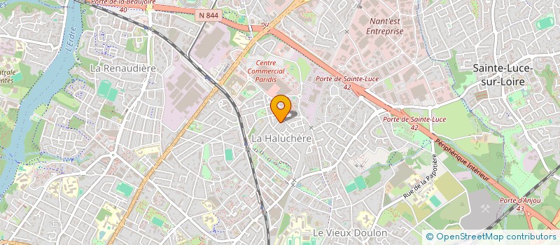 localisation de l'entreprise MONSIEUR CEDRIK PERROT à NANTES